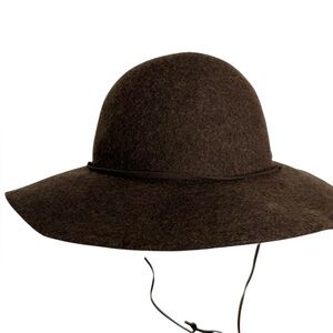 Pistil brown Tegan Wide Brim Hat like new